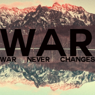 war never changes