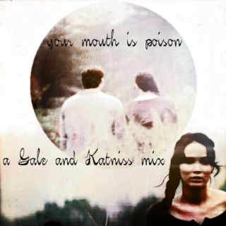 your mouth is poison - a gale & katniss mix