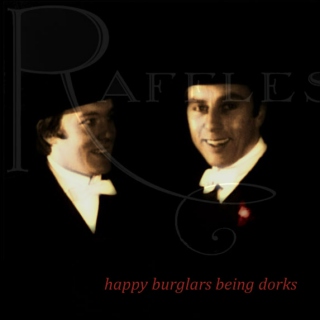 happy burglars being dorks
