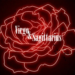 The virgo and the sagittarius 