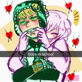 boys in school