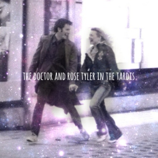 the doctor and rose tyler in the tardis