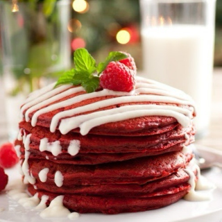 .:.red velvet pancakes.:.