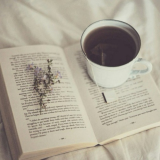 Hot tea and a good book