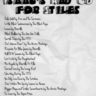 Isaac's Rad CD for Stiles
