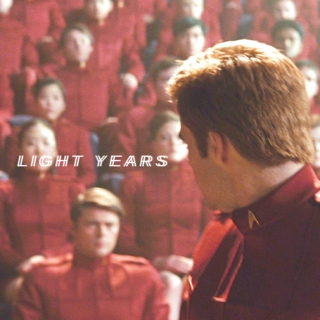 Light years. 