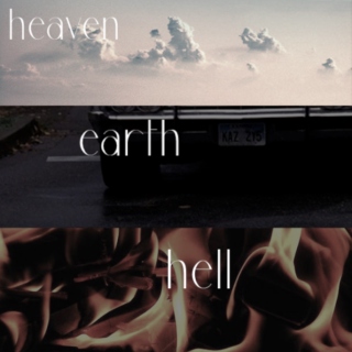 heaven/earth/hell