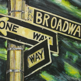 one way: broadway