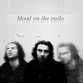 Blood on the rails.