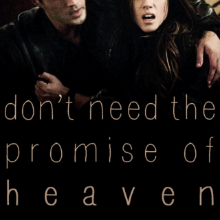 don't need the promise of heaven