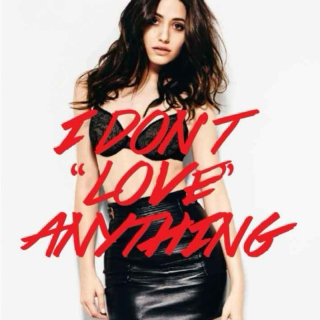 I don't "love" anything.