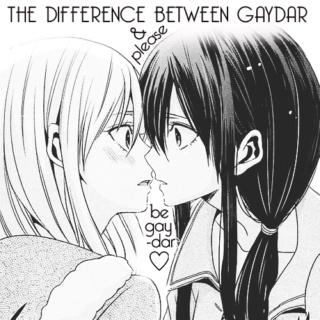 the difference between 'gaydar' and 'please-be-gay-dar'
