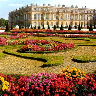 Promenade in the Gardens of Versailles