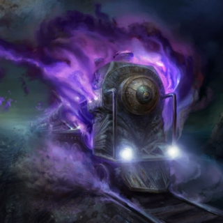 Phantom Train on the Tracks