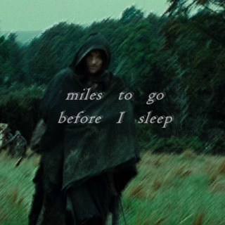 miles to go before I sleep...