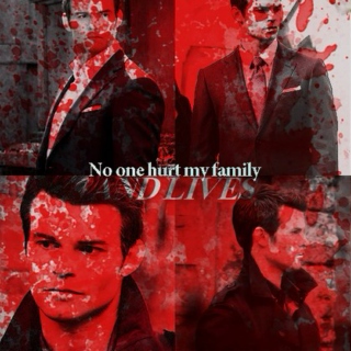 No one hurts my family and lives