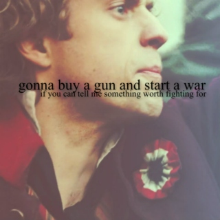 gonna buy a gun and start a war