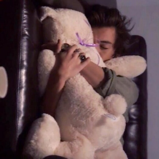 cuddling with harry