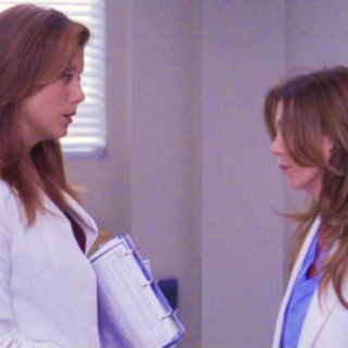 hey there - a meredith/addison mix