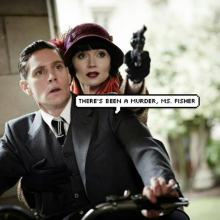 There's been a murder, Miss Fisher