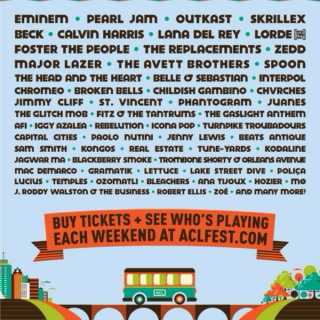 ACL 2014 Lineup