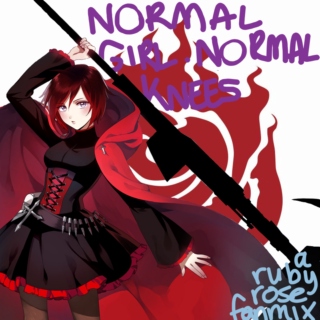 normal girl, normal knees