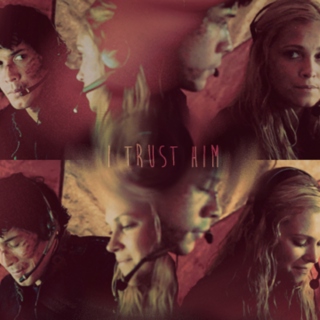 "I trust him." [Bellamy & Clarke]