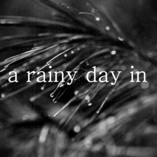 a rainy day in