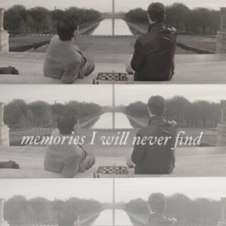 memories I will never find
