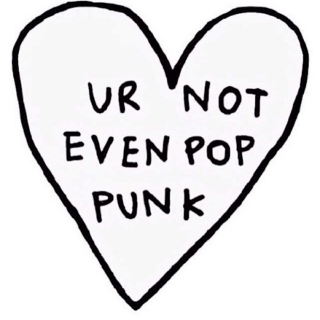☹that's not very punk of you☹