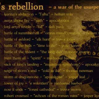 Robert's Rebellion.