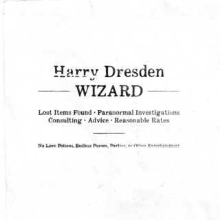Harry Dresden, Wizard