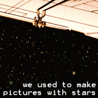 we used to make pictures with stars