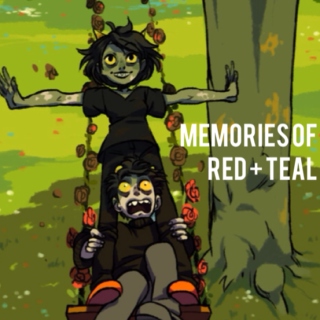 memories of red + teal