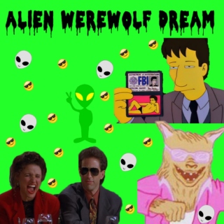 alien werewolf dream