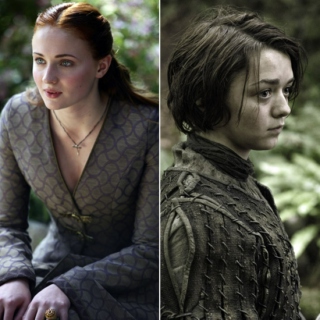 Wolf Sisters: An Arya and Sansa Mix