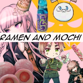 ramen and mochi
