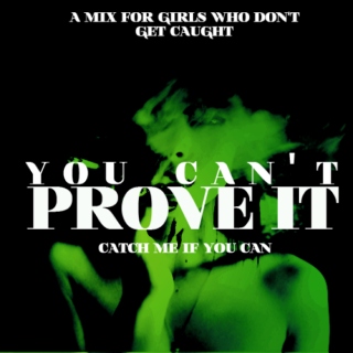 You can't prove shi-