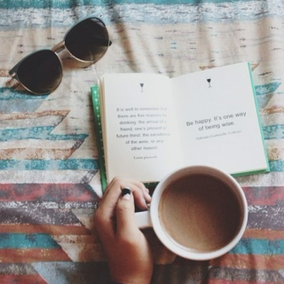 a cup of tea and a good book