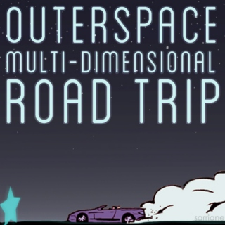 outerspace multi-dimensional road trip