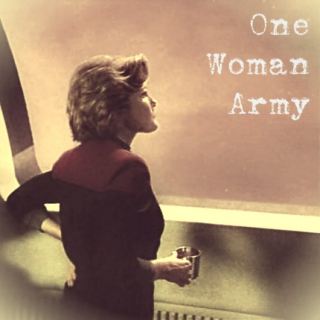 one woman army