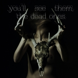 you'll see them; the dead ones.