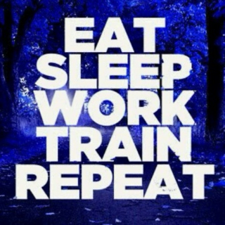 Work hard, train harder