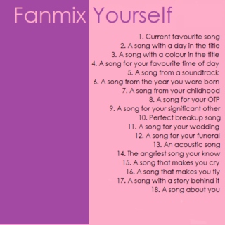 fanmix yourself: it me