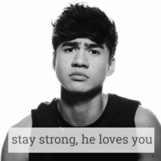 stay strong, he loves you