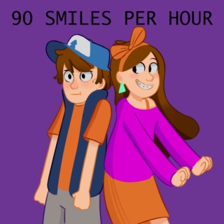 90 smiles per hour.