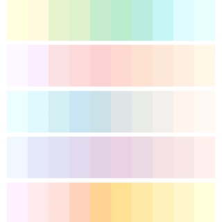 pastel palettes
