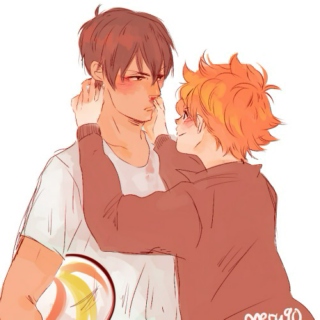 you can't stand it; {a kagehina mix}
