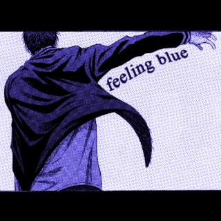 feeling blue.