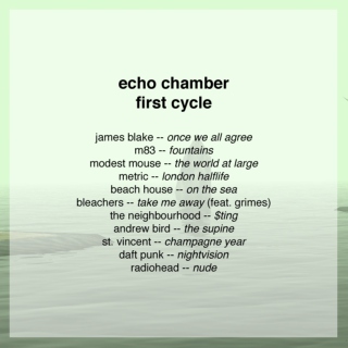 Echo Chamber First Cycle